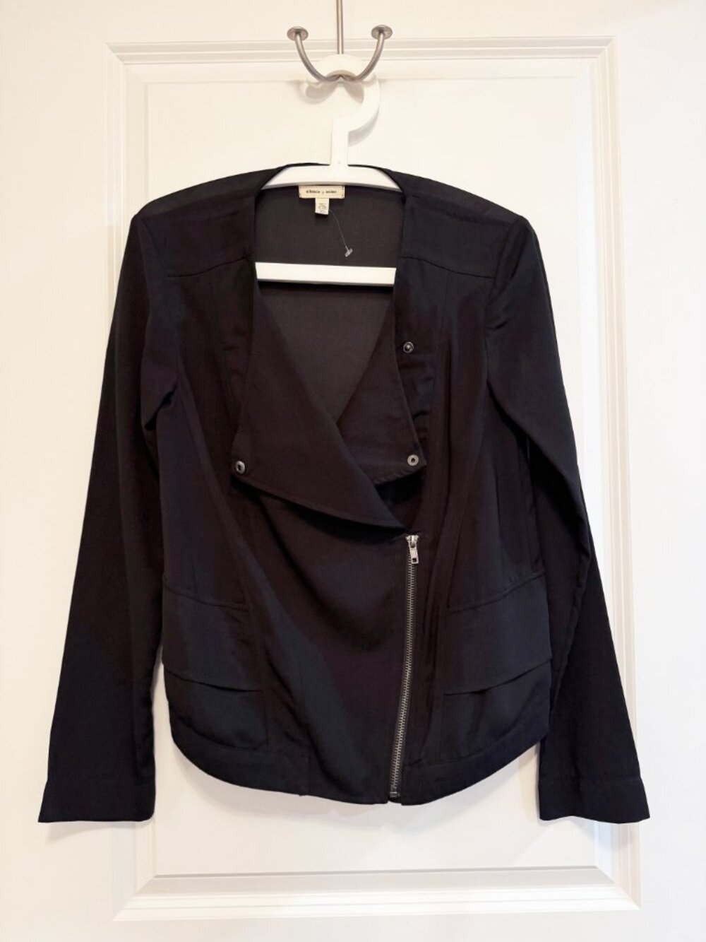 Urban Outfitters Black Sheer Biker Jacket – Size XS – NWOT
